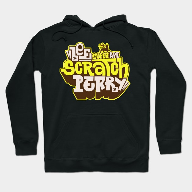 Super Ape Unleashed: The Lee Scratch Perry Legend! Hoodie by Boogosh